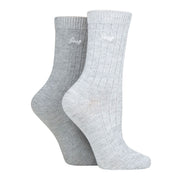 2 Pack Ladies High-Performance Polyester Boot Socks | Running Socks