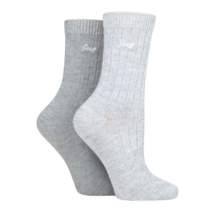 2 Pack Ladies High-Performance Polyester Boot Socks | Running Socks