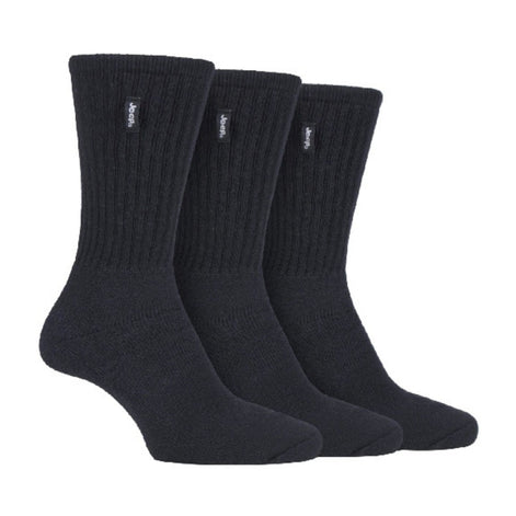 3 Pack Men's Vintage Cotton Cushioned Socks for Hiking Boots