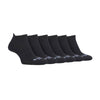 6 Pack Men's Cotton Cushioned Sport Ankle Trainer Socks for Running
