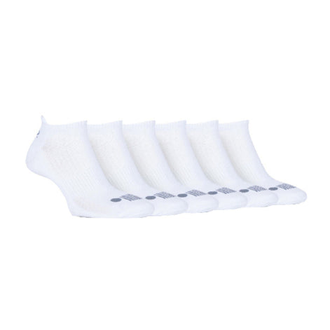 6 Pack Men's Cotton Cushioned Sport Ankle Trainer Socks for Running