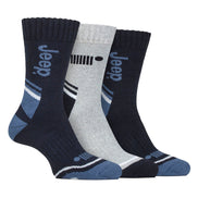 3 Pack Mens Walking Boot Socks | Performance Outdoor Socks for Hiking