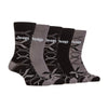 Breathable Men's Bamboo Socks: 5-Pack Everyday Leisure & Dress