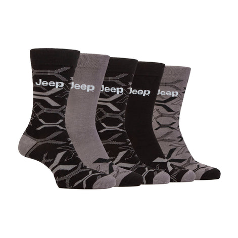 Breathable Men's Bamboo Socks: 5-Pack Everyday Leisure & Dress
