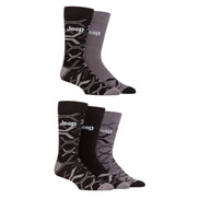 Breathable Men's Bamboo Socks: 5-Pack Everyday Leisure & Dress