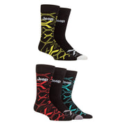 Breathable Men's Bamboo Socks: 5-Pack Everyday Leisure & Dress