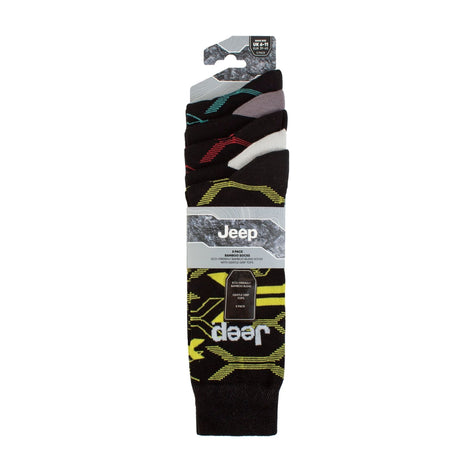 Breathable Men's Bamboo Socks: 5-Pack Everyday Leisure & Dress