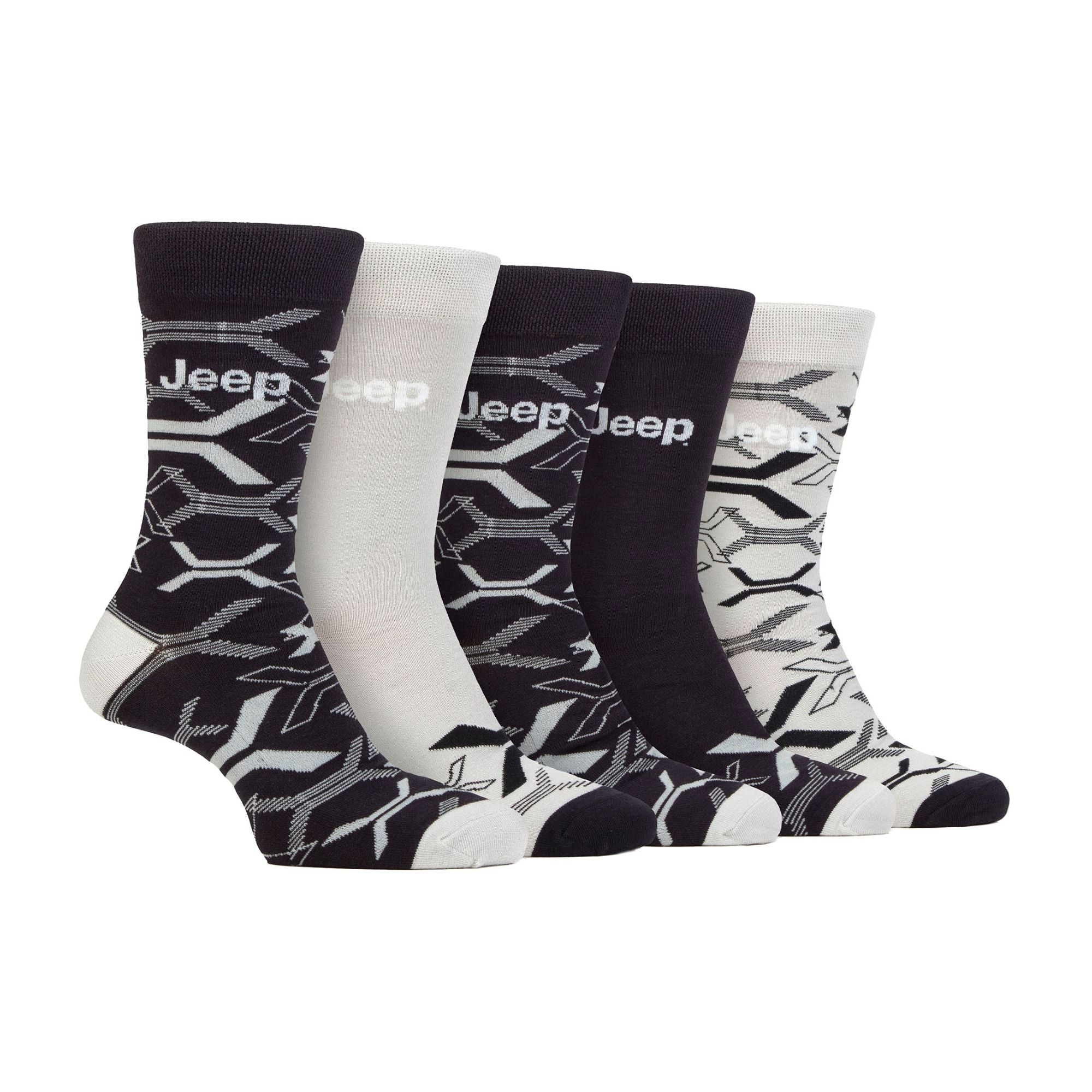 Breathable Men's Bamboo Socks: 5-Pack Everyday Leisure & Dress