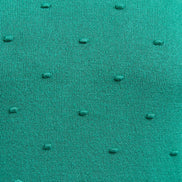 Louche Josephina Raindrops Textured Short Sleeve Collared Sweater Green