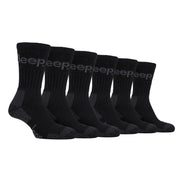 Mens Luxury Cushioned Cotton Hiking Socks (Multipack Options)