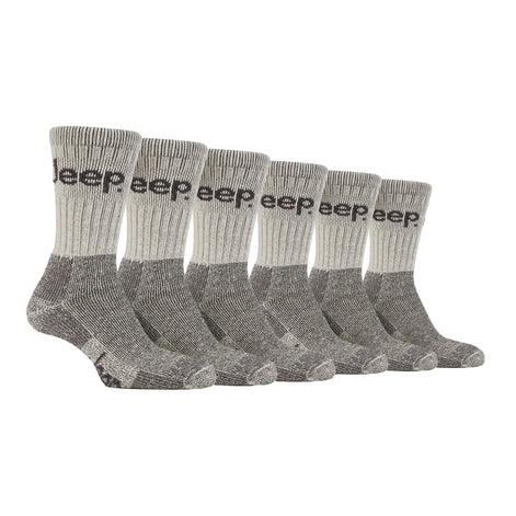 Mens Luxury Cushioned Cotton Hiking Socks (Multipack Options)