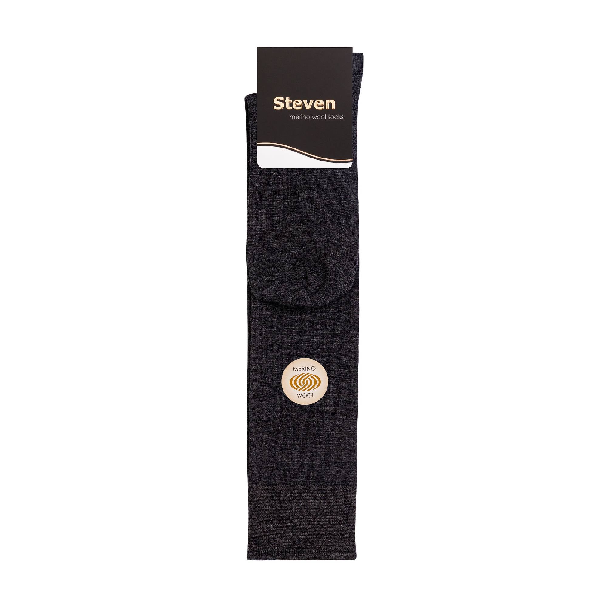 1 Pack Men's Knee High Long Merino Wool Socks for Winter