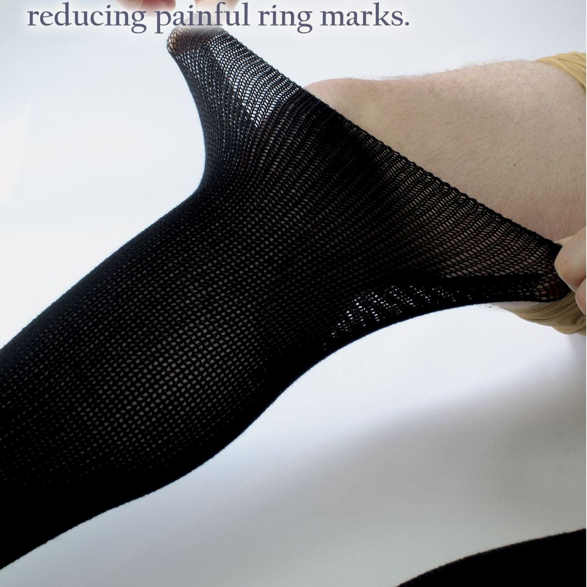 4 Pack Long Bamboo Diabetic Socks With Grips for Men and Women