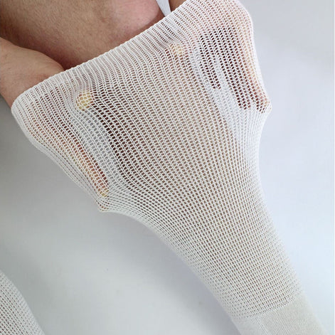 4 Pack Long Bamboo Diabetic Socks With Grips for Men and Women