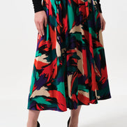 Lizea Hofmann Print Midi Skirt