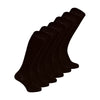Ladies 6 Pairs Long Bamboo Socks | Knee High Plain & Patterned Design Socks