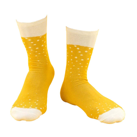 1 Pack Men's Beer Socks in a Can (Ale / Lager / Stout)