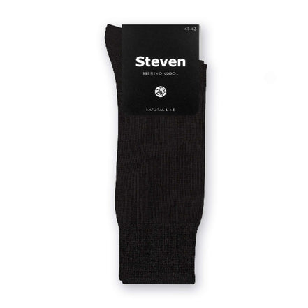 Mens Warm Soft Merino Wool Ribbed Dress Socks