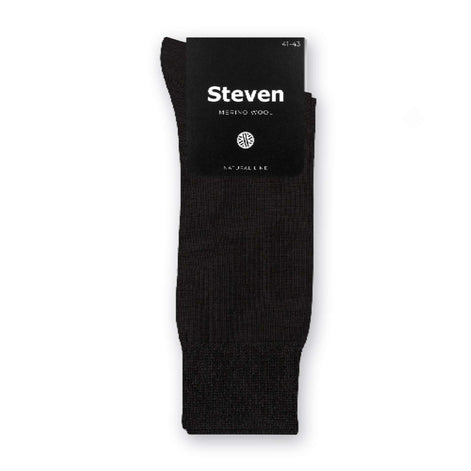 Mens Warm Soft Merino Wool Ribbed Dress Socks