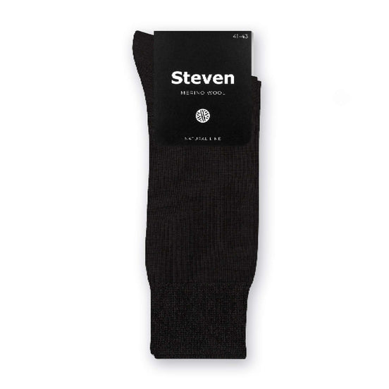 Mens Warm Soft Merino Wool Ribbed Dress Socks