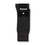 Mens Warm Soft Merino Wool Ribbed Dress Socks