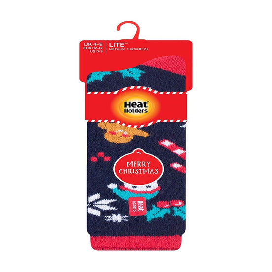 Mens & Ladies Novelty Christmas Lightweight Thermal Socks