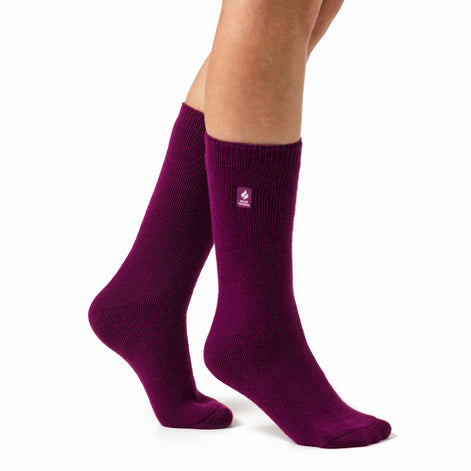 3 Pairs Ladies Thin Lightweight Thermal Dress Socks for Winter