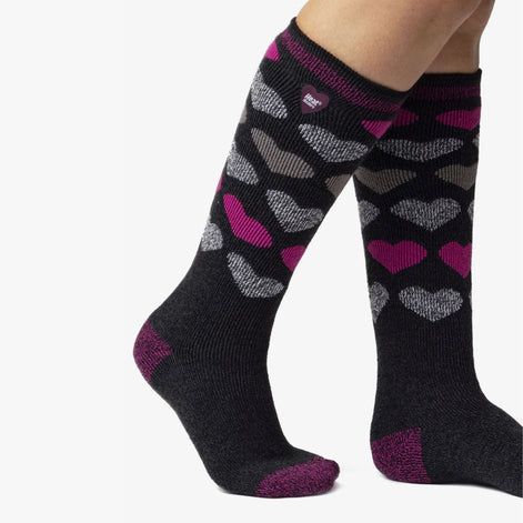 Ladies Thin Extra Long Lightweight Knee High Thermal Socks