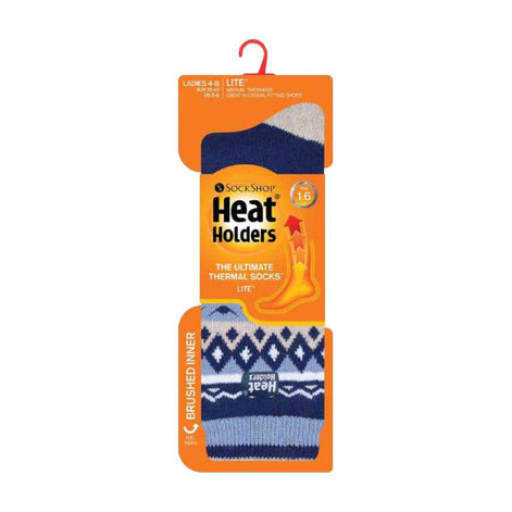 Ladies Thin Lightweight Patterned Casual Winter Warm Thermal Socks