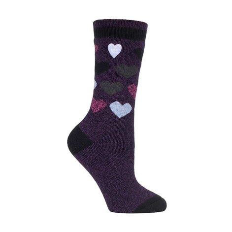 Ladies Thin Lightweight Patterned Casual Winter Warm Thermal Socks