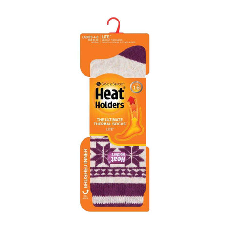Ladies Thin Lightweight Patterned Casual Winter Warm Thermal Socks