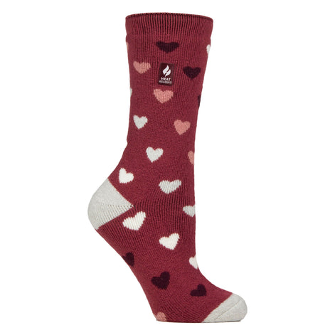 Ladies Thermal Lite Patterned Socks for Winter
