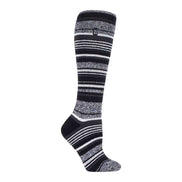 Ladies Thin Extra Long Patterned Lightweight Thermal Socks