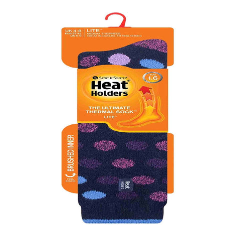 Ladies Thin Extra Long Patterned Lightweight Thermal Socks