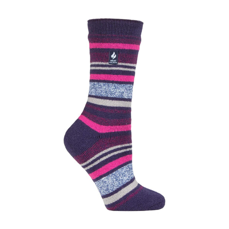 Ladies Thin Lightweight Patterned Casual Winter Warm Thermal Socks