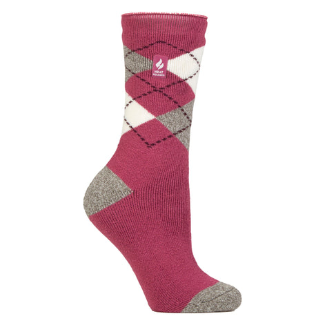Ladies Thermal Lite Patterned Socks for Winter