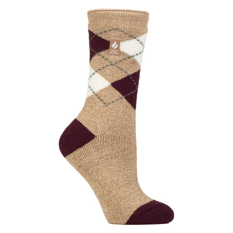 Ladies Thermal Lite Patterned Socks for Winter