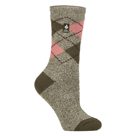 Ladies Thermal Lite Patterned Socks for Winter