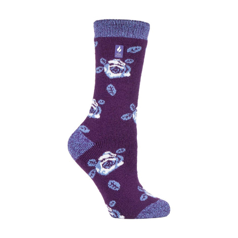 Ladies Thin Lightweight Patterned Casual Winter Warm Thermal Socks