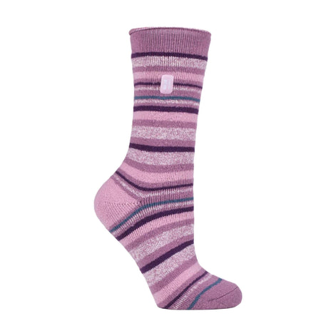 Ladies Thin Lightweight Patterned Casual Winter Warm Thermal Socks