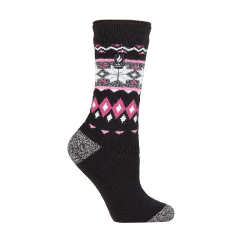 Ladies Thin Lightweight Patterned Casual Winter Warm Thermal Socks