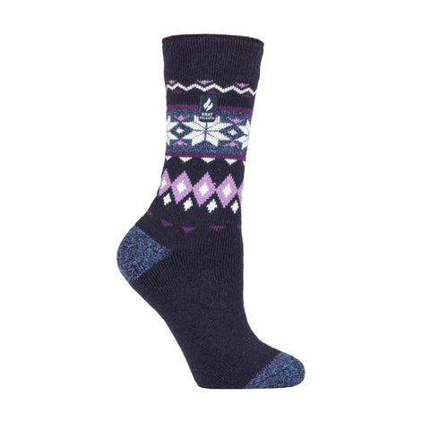 Ladies Thin Lightweight Patterned Casual Winter Warm Thermal Socks