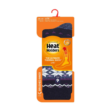Ladies Thin Lightweight Patterned Casual Winter Warm Thermal Socks