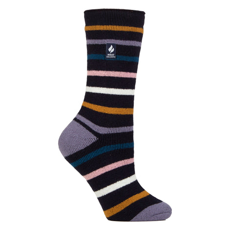 Ladies Thermal Lite Patterned Socks for Winter