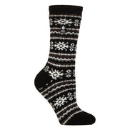 Ladies Thermal Lite Patterned Socks for Winter