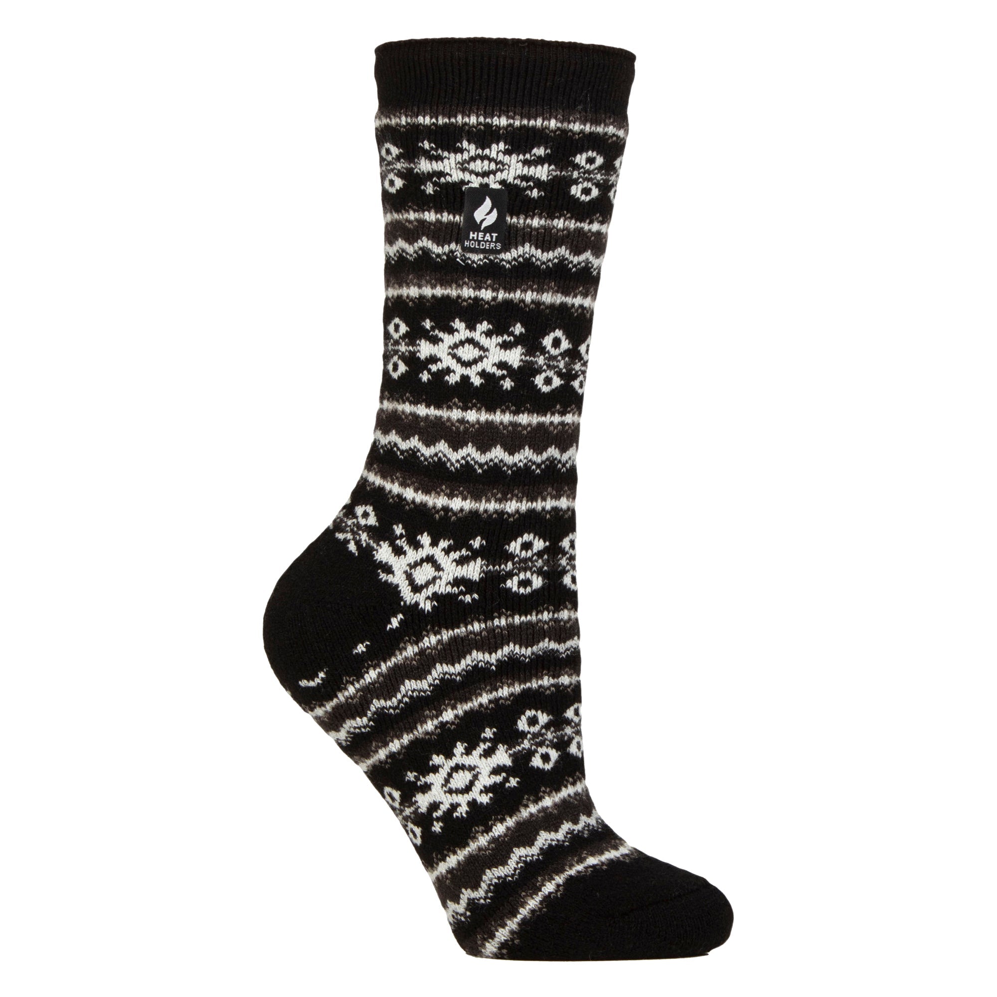 Ladies Thermal Lite Patterned Socks for Winter