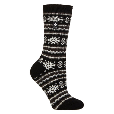Ladies Thermal Lite Patterned Socks for Winter