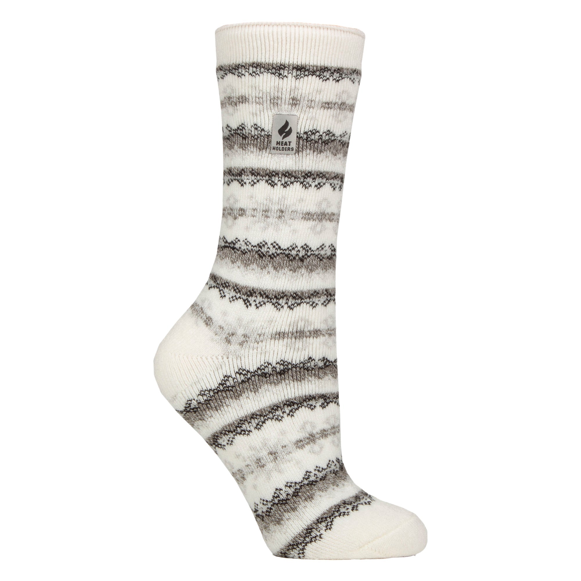 Ladies Thermal Lite Patterned Socks for Winter