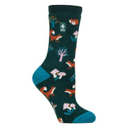 Ladies Thermal Lite Patterned Socks for Winter