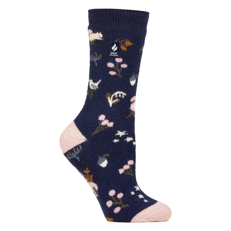 Ladies Thermal Lite Patterned Socks for Winter